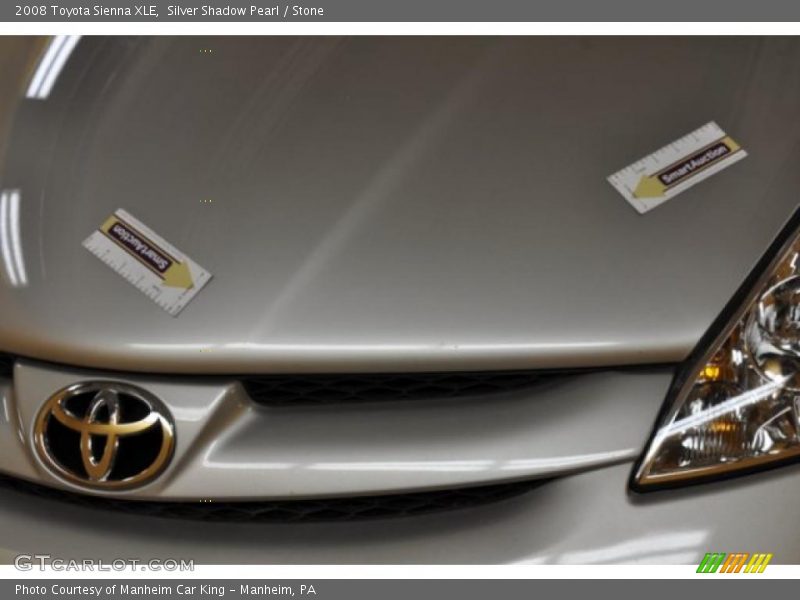 Silver Shadow Pearl / Stone 2008 Toyota Sienna XLE