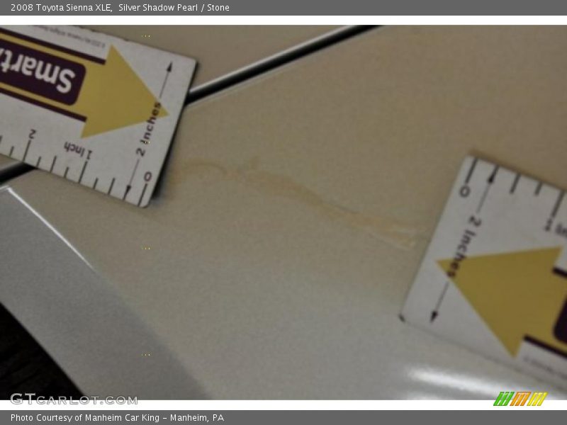 Silver Shadow Pearl / Stone 2008 Toyota Sienna XLE