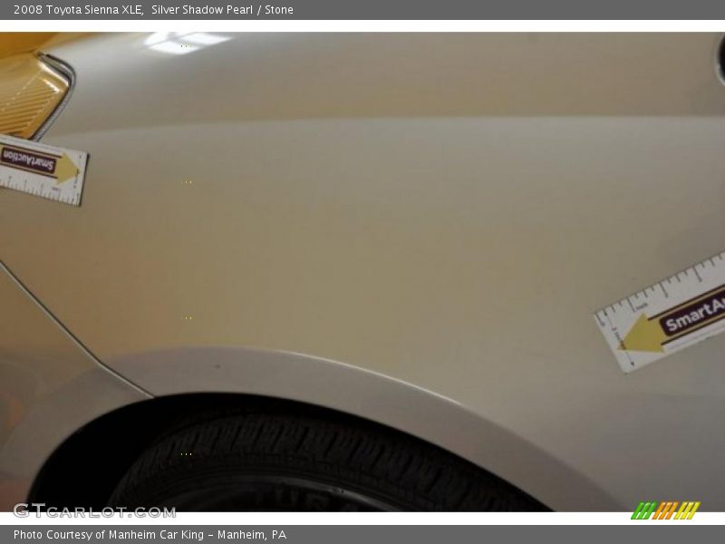 Silver Shadow Pearl / Stone 2008 Toyota Sienna XLE