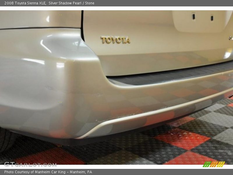 Silver Shadow Pearl / Stone 2008 Toyota Sienna XLE