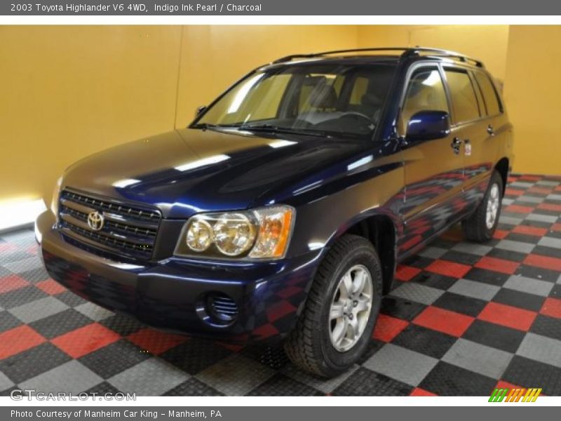 Indigo Ink Pearl / Charcoal 2003 Toyota Highlander V6 4WD