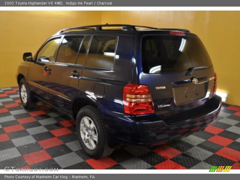 Indigo Ink Pearl / Charcoal 2003 Toyota Highlander V6 4WD