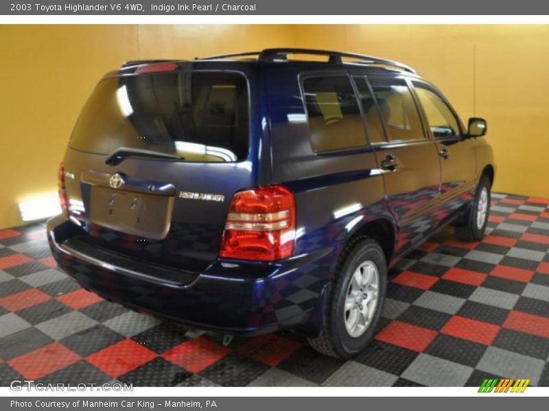 Indigo Ink Pearl / Charcoal 2003 Toyota Highlander V6 4WD