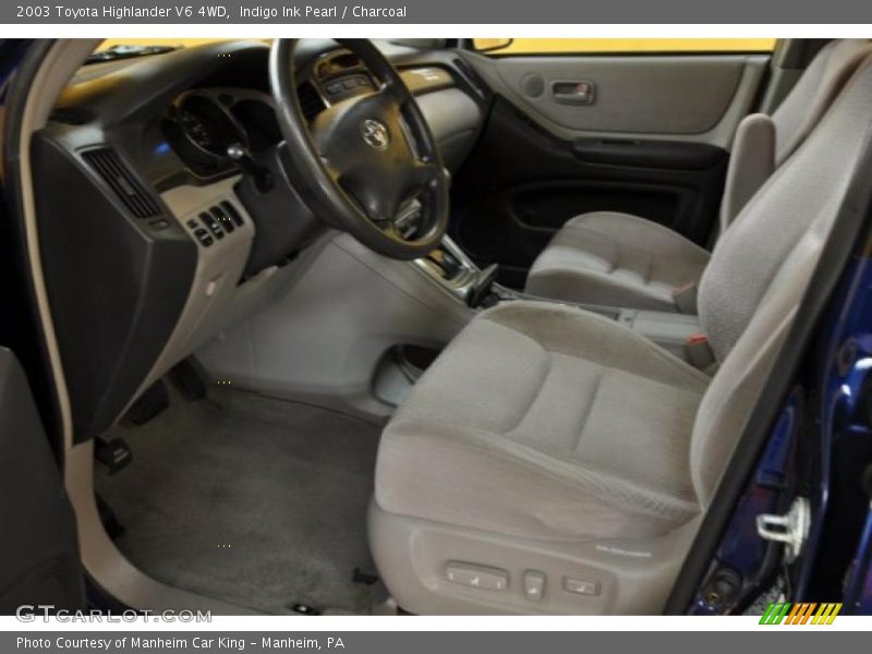 Indigo Ink Pearl / Charcoal 2003 Toyota Highlander V6 4WD