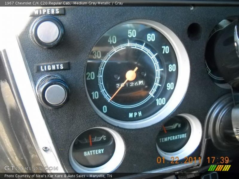  1967 C/K C20 Regular Cab C20 Regular Cab Gauges