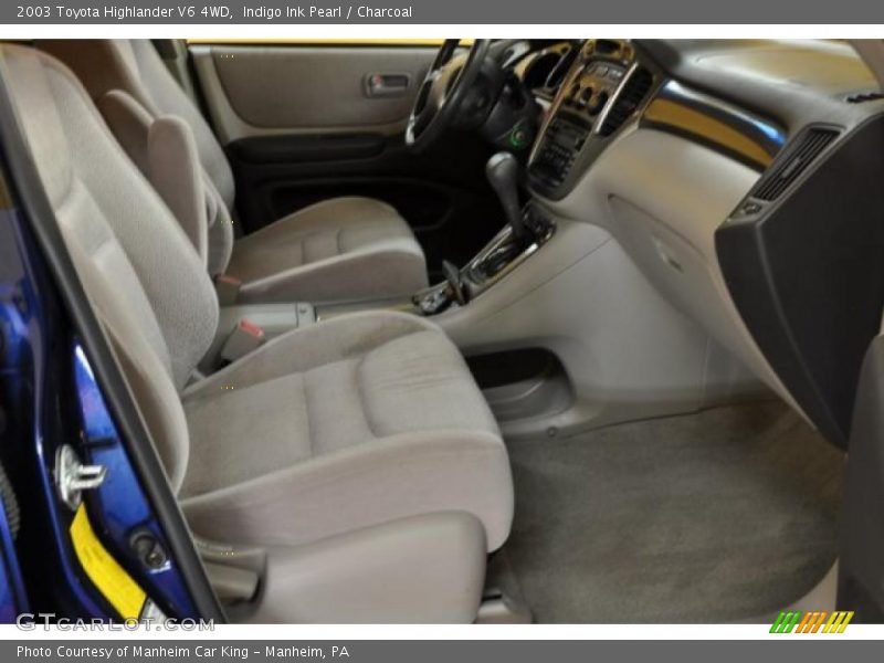 Indigo Ink Pearl / Charcoal 2003 Toyota Highlander V6 4WD