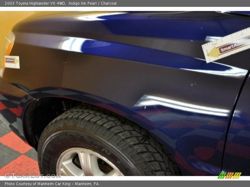 Indigo Ink Pearl / Charcoal 2003 Toyota Highlander V6 4WD