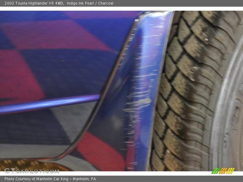 Indigo Ink Pearl / Charcoal 2003 Toyota Highlander V6 4WD