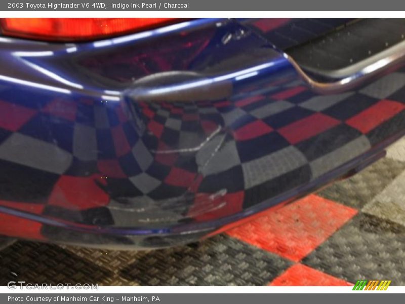 Indigo Ink Pearl / Charcoal 2003 Toyota Highlander V6 4WD