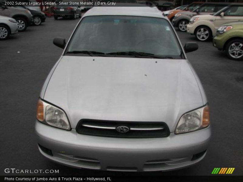 Silver Stone Metallic / Dark Gray 2002 Subaru Legacy L Sedan