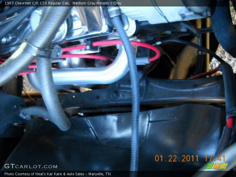 Medium Gray Metallic / Gray 1967 Chevrolet C/K C20 Regular Cab