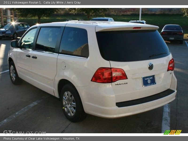 Calla Lily White / Aero Gray 2011 Volkswagen Routan S