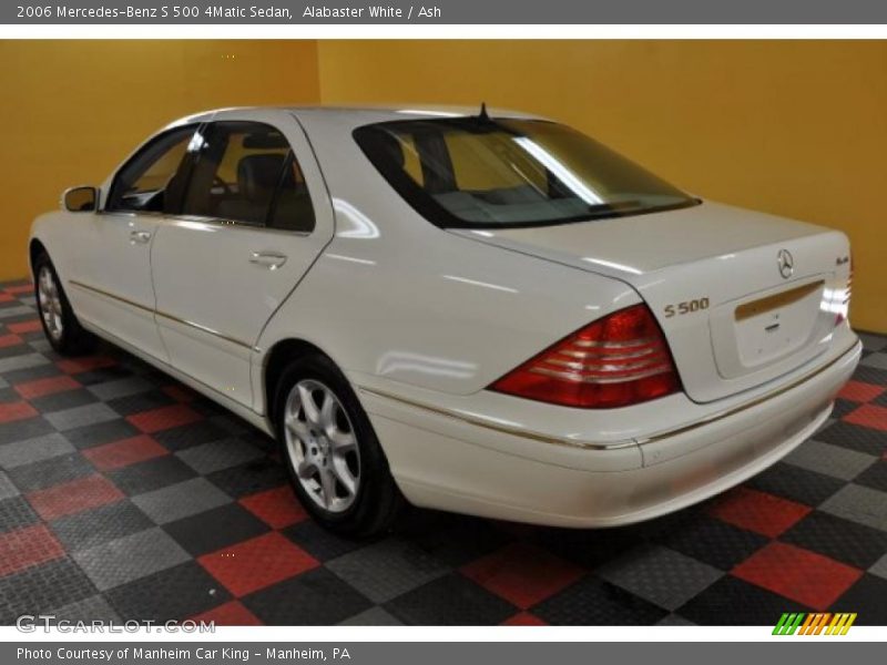 Alabaster White / Ash 2006 Mercedes-Benz S 500 4Matic Sedan