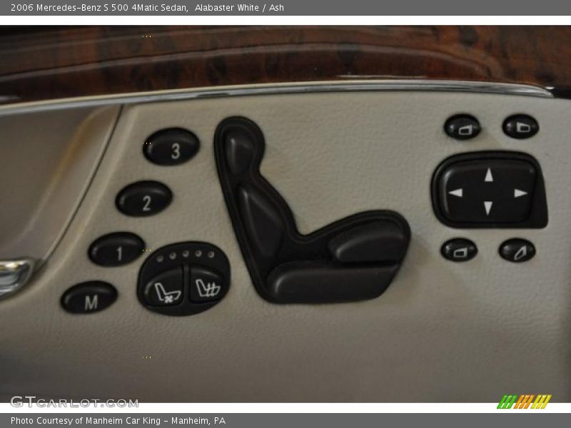Alabaster White / Ash 2006 Mercedes-Benz S 500 4Matic Sedan