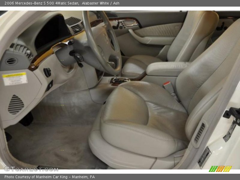  2006 S 500 4Matic Sedan Ash Interior
