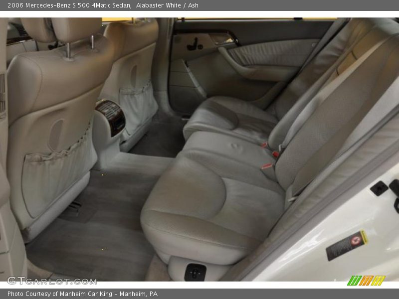 2006 S 500 4Matic Sedan Ash Interior