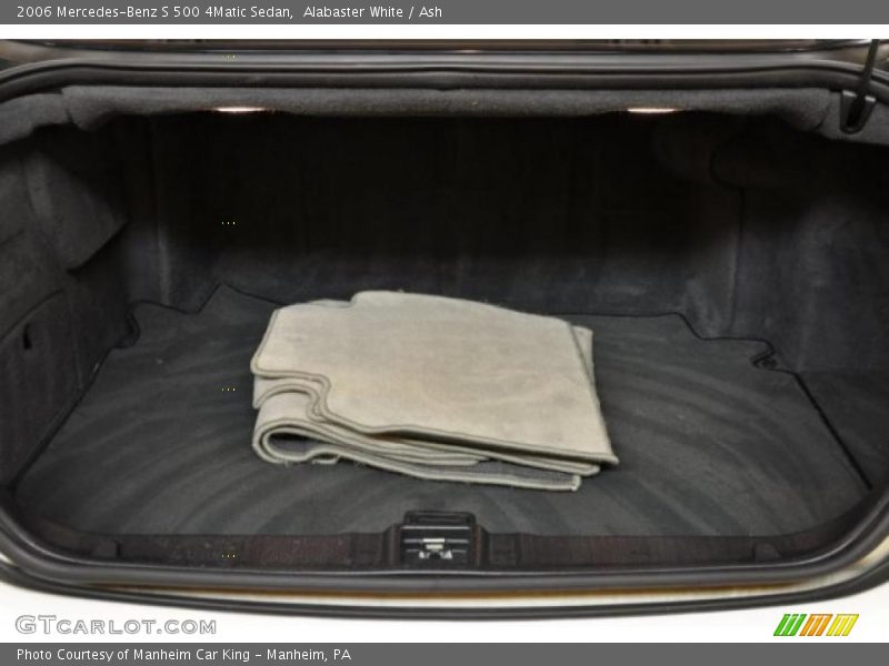 Alabaster White / Ash 2006 Mercedes-Benz S 500 4Matic Sedan