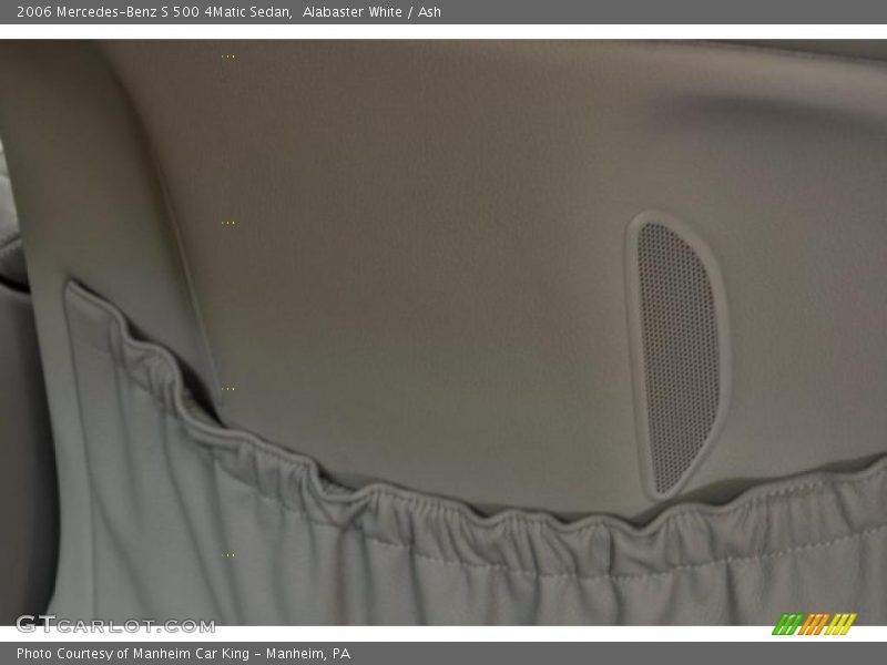 Alabaster White / Ash 2006 Mercedes-Benz S 500 4Matic Sedan