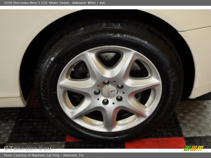 Alabaster White / Ash 2006 Mercedes-Benz S 500 4Matic Sedan