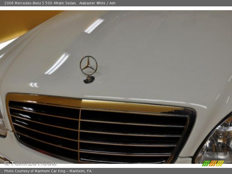 Alabaster White / Ash 2006 Mercedes-Benz S 500 4Matic Sedan