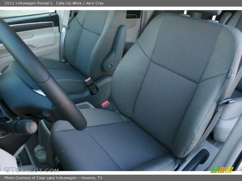Calla Lily White / Aero Gray 2011 Volkswagen Routan S