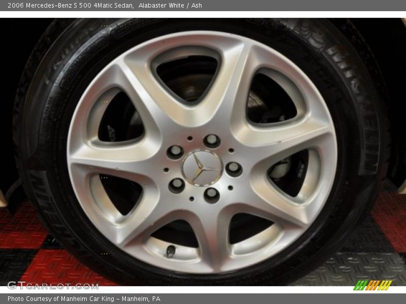 Alabaster White / Ash 2006 Mercedes-Benz S 500 4Matic Sedan