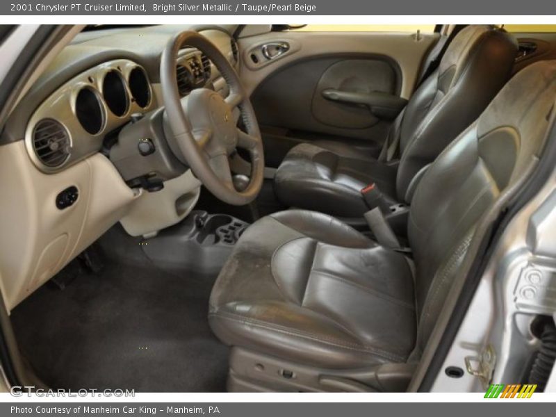 Bright Silver Metallic / Taupe/Pearl Beige 2001 Chrysler PT Cruiser Limited