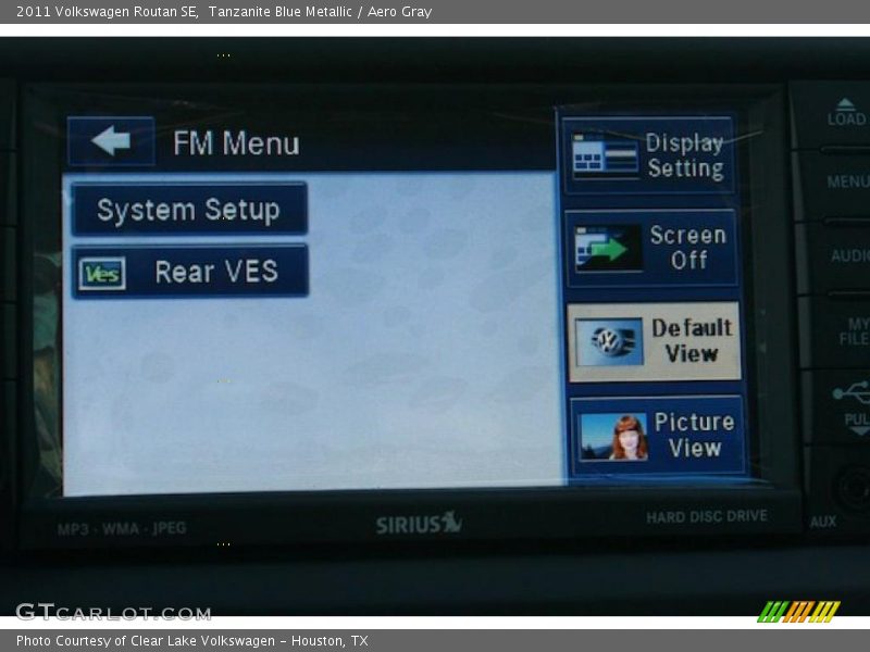 Tanzanite Blue Metallic / Aero Gray 2011 Volkswagen Routan SE