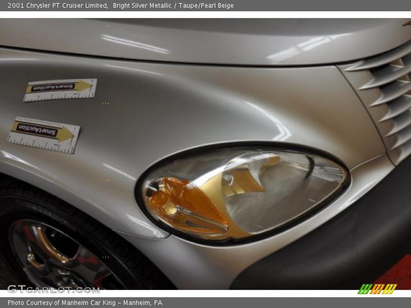 Bright Silver Metallic / Taupe/Pearl Beige 2001 Chrysler PT Cruiser Limited