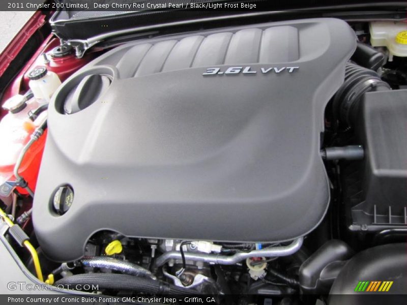  2011 200 Limited Engine - 3.6 Liter DOHC 24-Valve VVT Pentastar V6