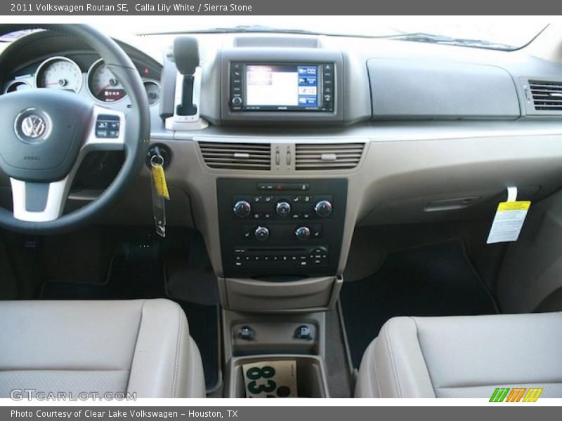 Dashboard of 2011 Routan SE