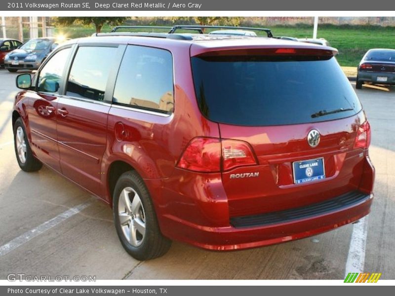 Deep Claret Red Metallic / Aero Gray 2011 Volkswagen Routan SE