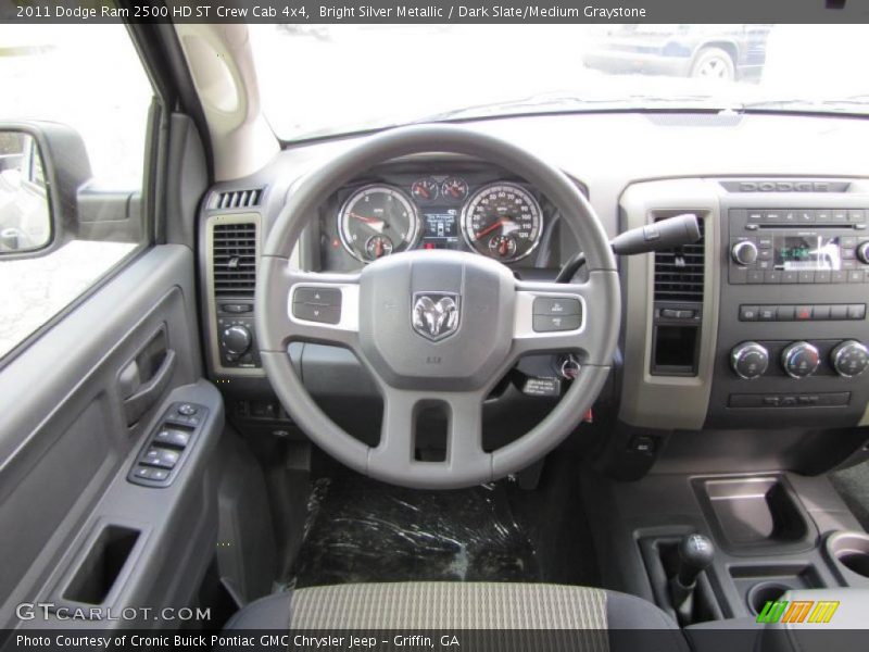 Bright Silver Metallic / Dark Slate/Medium Graystone 2011 Dodge Ram 2500 HD ST Crew Cab 4x4