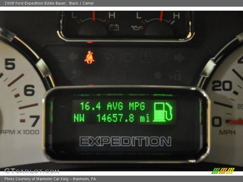 Black / Camel 2008 Ford Expedition Eddie Bauer
