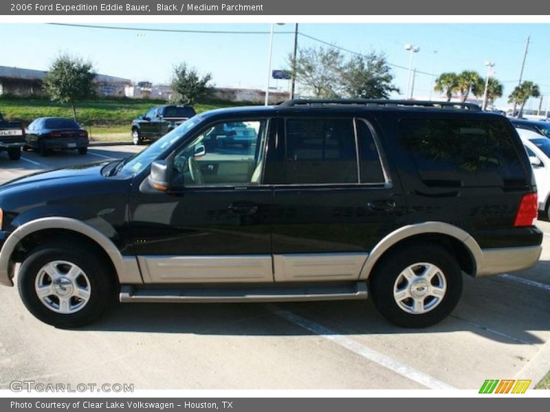 Black / Medium Parchment 2006 Ford Expedition Eddie Bauer