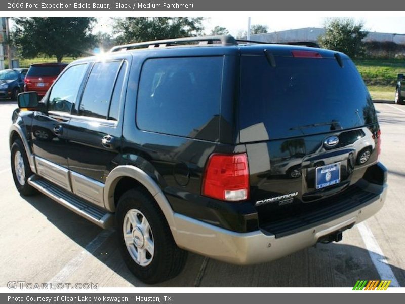 Black / Medium Parchment 2006 Ford Expedition Eddie Bauer