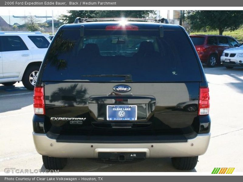 Black / Medium Parchment 2006 Ford Expedition Eddie Bauer