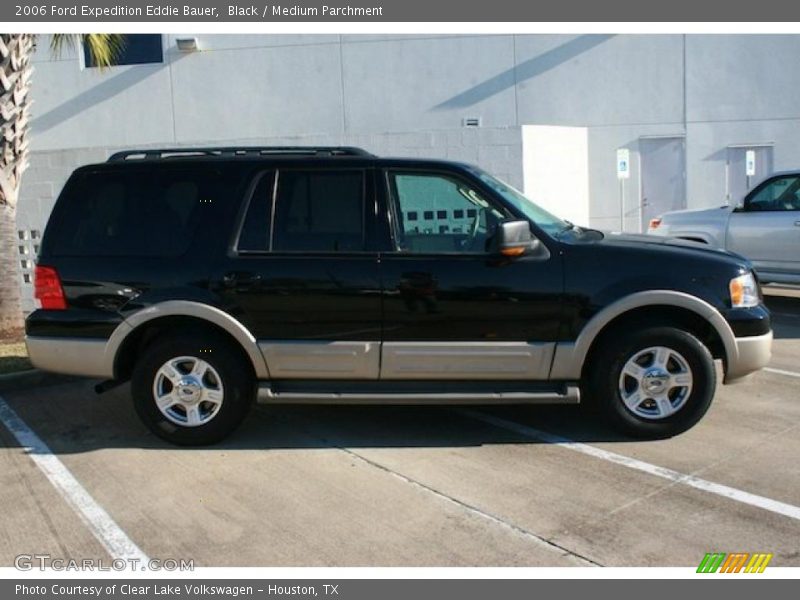 Black / Medium Parchment 2006 Ford Expedition Eddie Bauer