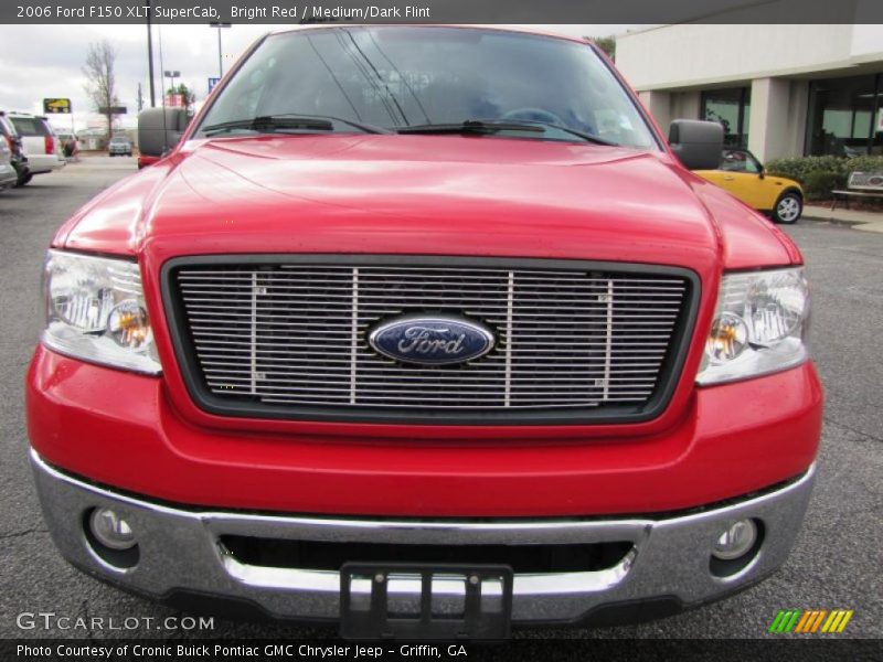 Bright Red / Medium/Dark Flint 2006 Ford F150 XLT SuperCab