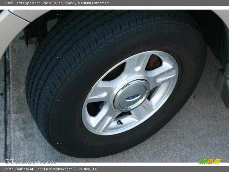 Black / Medium Parchment 2006 Ford Expedition Eddie Bauer