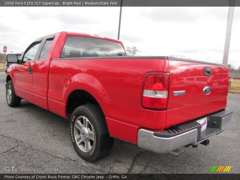 Bright Red / Medium/Dark Flint 2006 Ford F150 XLT SuperCab