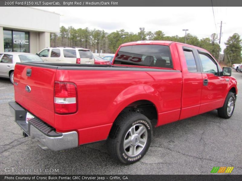 Bright Red / Medium/Dark Flint 2006 Ford F150 XLT SuperCab