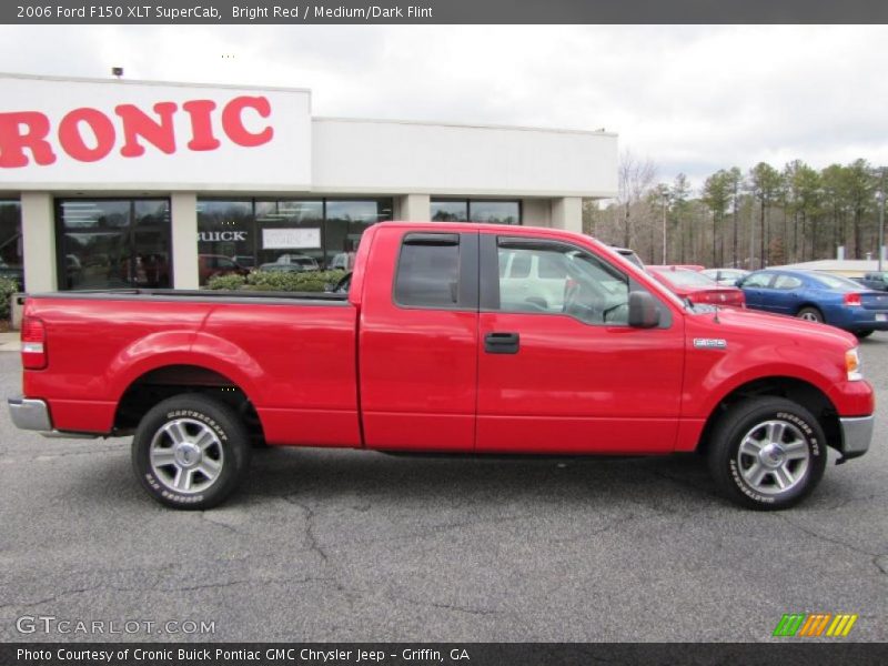 Bright Red / Medium/Dark Flint 2006 Ford F150 XLT SuperCab