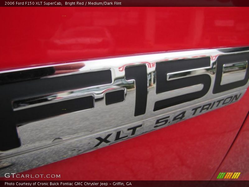 Bright Red / Medium/Dark Flint 2006 Ford F150 XLT SuperCab