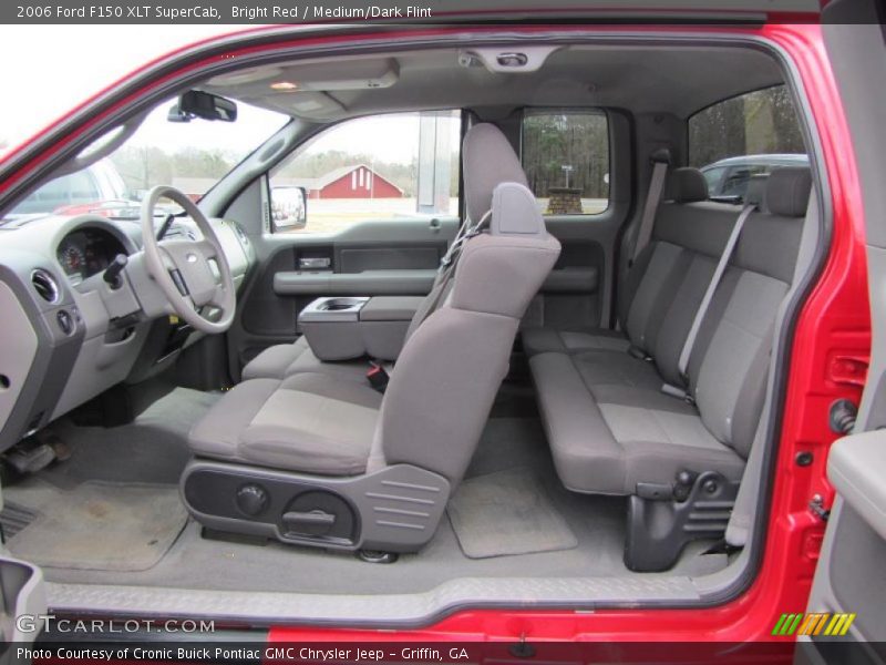Bright Red / Medium/Dark Flint 2006 Ford F150 XLT SuperCab
