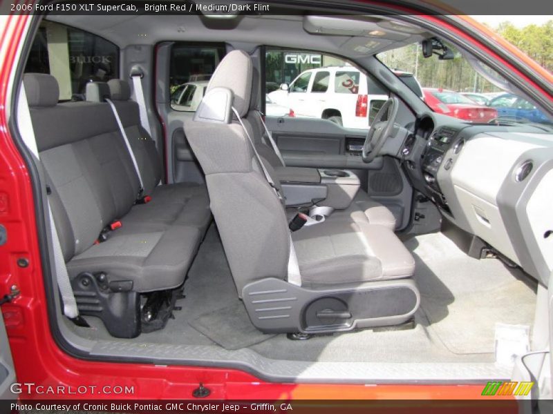 Bright Red / Medium/Dark Flint 2006 Ford F150 XLT SuperCab
