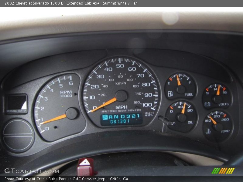 Summit White / Tan 2002 Chevrolet Silverado 1500 LT Extended Cab 4x4