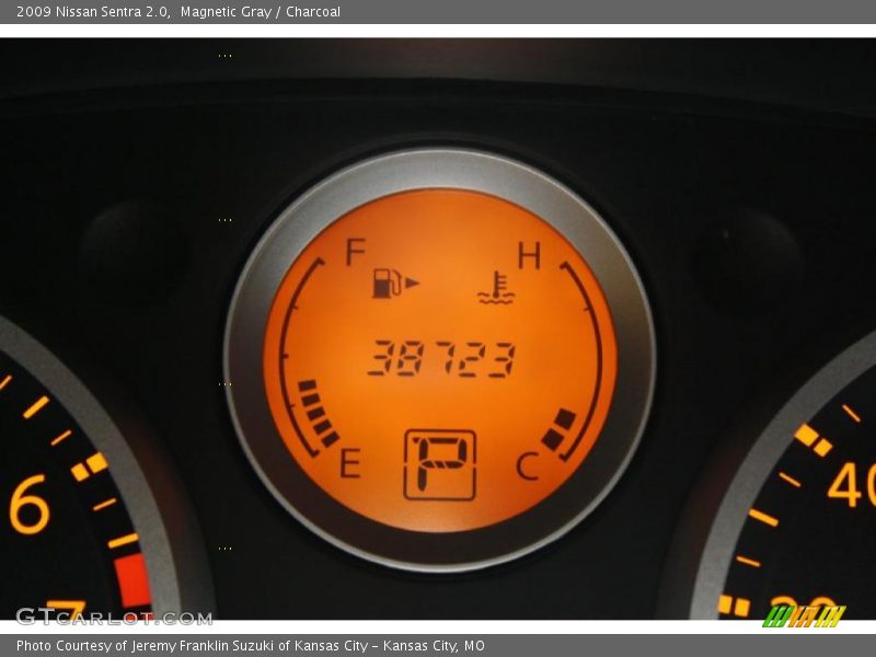 Magnetic Gray / Charcoal 2009 Nissan Sentra 2.0
