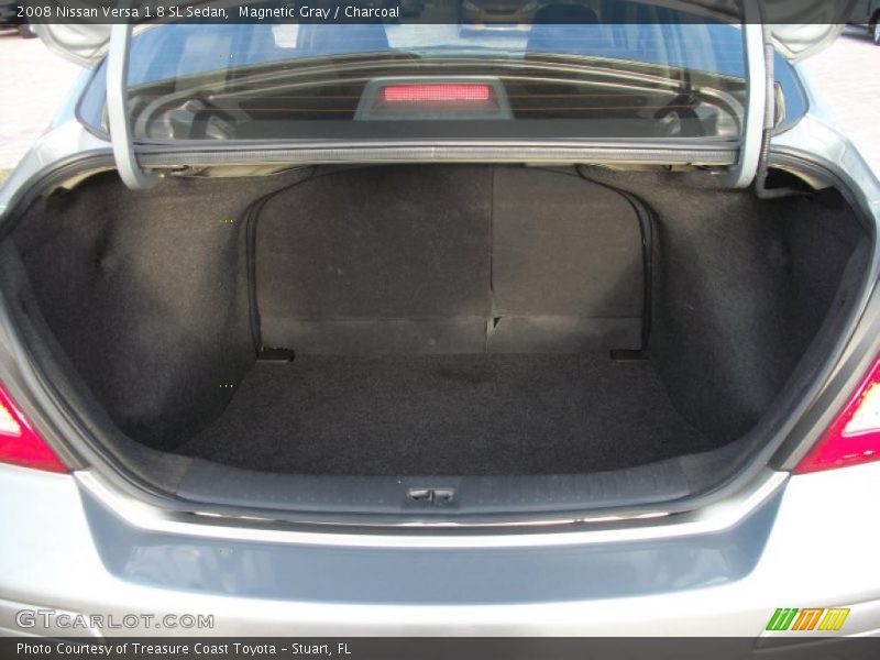 Magnetic Gray / Charcoal 2008 Nissan Versa 1.8 SL Sedan