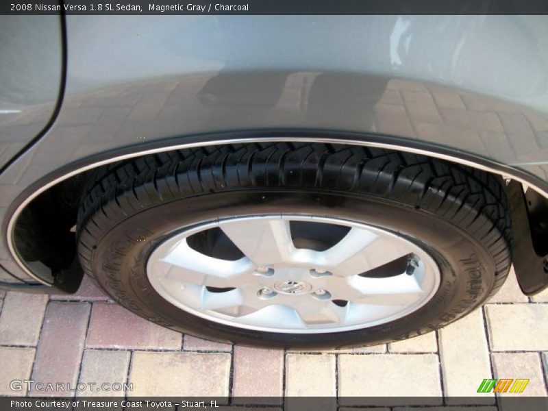 Magnetic Gray / Charcoal 2008 Nissan Versa 1.8 SL Sedan
